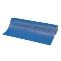 Notrax - Liukumaton matto märkätiloihin Gripwalker Lite - 122 x 1220 cm sininen - PVC 5.3 mm paksu 20 % kierrätetty