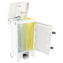 Tts - Jäteastia etuovella valkoinen kansi