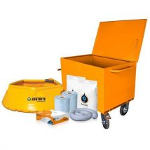 Ikasorb - Vuodontorjuntavaunu spillbox tough oranssi