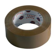 PP Hi-Tack ruskea teippi 48mm x 100m - Kosteisiin tiloihin hiljainen akryyliliima