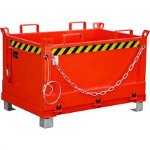 Bauer - Kippisäiliö fb punainen pohjatyhjennys 0,5 m³