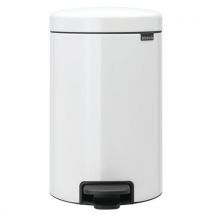 Brabantia - Roskakori polkimella newicon 12l valkoinen - brabantia