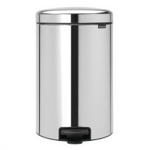 Brabantia - Roskakori polkimella newicon 20l ruostumatonta terästä metallivuorella