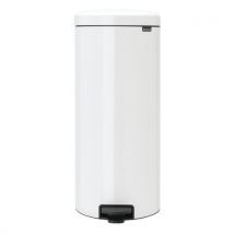 Brabantia - Roskakori newicon 30l valkoinen metallivuorella
