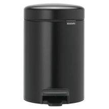 Brabantia - Roskakori polkimella newicon 3l matta musta - brabantia