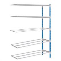Manorga - Jatko-osa 30 cm sininen pylväs varastohylly combi-flip