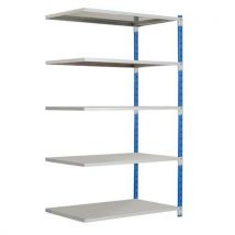 Manorga - Jatko-osa 40 cm sininen pylväs varastohylly combi-flip steel