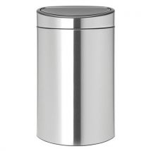 Brabantia - Roskakori touch bin uusi tri 23/10l roskakori matta ruostumatonta terästä - brabantia