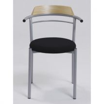 Lanab - Tuoli smile musta/pyökki/hopea