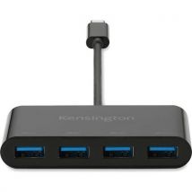 Kensington - Usb-c-liitetty 4-porttinen usb-a-hubi ch1200
