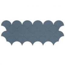 Smit visual - Seinäpaneeli akustinen japanilainen aalto sininen