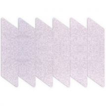 Smit visual - Seinäpaneeli akustinen parallelogrammi harmaa vaalea