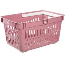 Nordiska plast - Ostoskori my own 27 litraa eco pinkki/valkoinen 22 kpl.