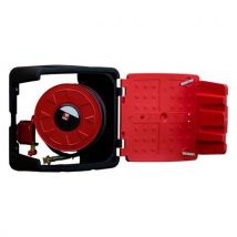 Jonesco - Seinään kiinnitettävä säilytyslaatikko letkukelaa varten