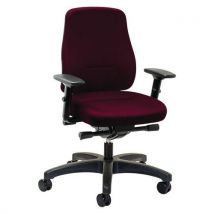 Interstuhl - Työtuoli younico 2406 burgundi