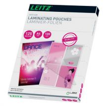 Leitz - Laminaatti matalalämpö a4 125my 100/pakkaus