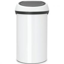 Brabantia - Roskakori touch 60 l valkoinen