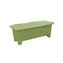 Työkalulaatikko 475L ketjulla vihreä - Tilavuus 475 L mitat 1760x750x745 mm paino 35 kg riippulukon salpa
