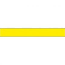 Systemtext - Seinämerkki keltainen alu 1000 x 50 jälkivalaisevat