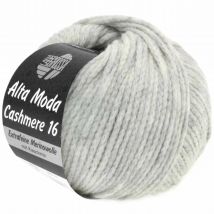 Lana Grossa Alta Moda Cashmere 16 Hellgrau Meliert