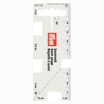 Prym Saummaß transparent 4x10,5cm