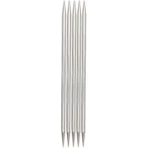 KnitPro KnitPro Nadelspiel 20cm Messing 8,0