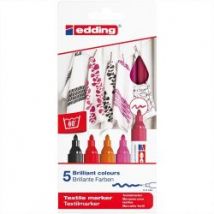 Textilmarker Set warm colours
