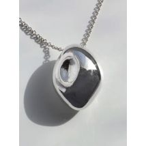 The Echo Pendant in Eco Silver by Shape of Sound