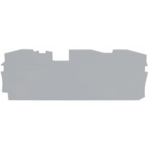 WAGO 2016-1391 Abschluss-und Zwischenplatte,1 mm dick,grau