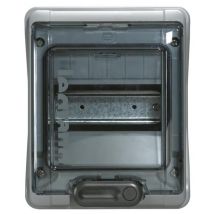 Legrand 601976 AP Feuchtraumverteiler Plexo³ IP65 IK09 1-reihig 6Module