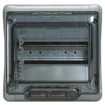 Legrand 601978 AP Feuchtraumverteiler Plexo³ IP65 IK09 1-reihig 8Module