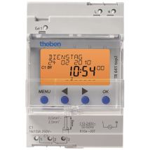THEB Zeitschaltuhr digital TR641top2 Jahres/Astro 3TE 1K 800SP Gangreserve