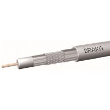 Draka Koaxkabel 1,0x4,65 Coax10AD10SAL 100mRing >100dB weiss PE 60014932 (Inhalt 100 Stück)