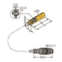 TURCK BIM-UNT-AY1X-0,3-RS4.21/S1139 Magnetfeld-Sensor für Pneumatikzylinder