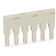 WAGO 859-406/000-006 Brücker,für Brückungsschacht,6-fach,blau (Inhalt 25 Stück)