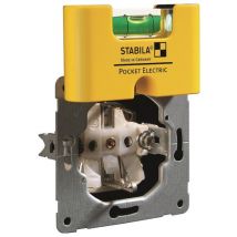 Stabila Mini-Wasserwaage 17775 Pocket Electric mit Magnet