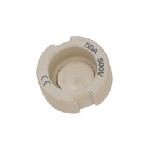 Mersen 01658.050000 DIII 50A E211512M weiss D-Schraub-Passeinsatz (Inhalt 1 Stück)