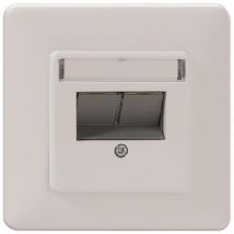 RB Cat.6A ISO-Anschlussdose modular UM-Cat.6A iso-MD 2 Up rw