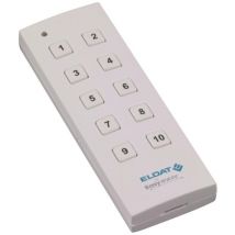ELDAT Handsender RT34-5010E-01-0 10 - Kanal, signalweiß RAL9003