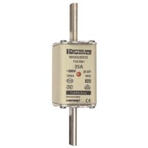 Mersen 1B245.000000 NH2 35A gG 500V NH-Sicherung sfü spannungsführend (Inhalt 3 Stück)
