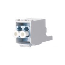 Metz OpDATmodul LC MM Keramik 15091072-I aqua OM3 LC-Duplex (Inhalt 10 Stück)