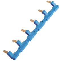 Finder Kammbrücke 6-polig blau 094.56