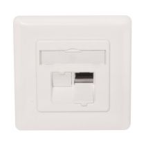 CobiNet 114946 Anschlussdose 2xRJ45 LS IPS 500 UP Kl.EA PL seitlich RAL9010