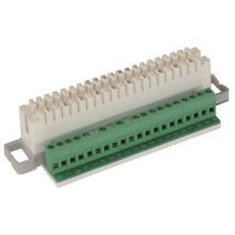 CobiNet 102024 LSA-Trennleiste 2/10 SK zu 10DA o.Farbcode f.Montagewanne/-kanal