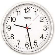 Peweta 51.130.311 Funkuhr 1,5V innen D300mm arab.Zifferblatt ws Kunststoff