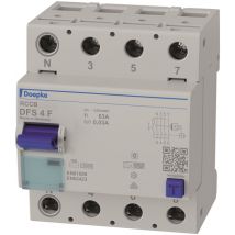 DOEP Fi-Schutzschalter DFS4-063-4/0,03-F Mischfrequenzsens. Typ F 09144820