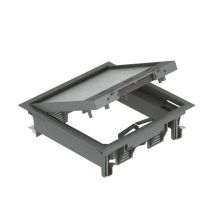 OBO GES4-2U10T 7011 Geräteeinsatz ** f.Unimontage 222x222x65 PA 7405145
