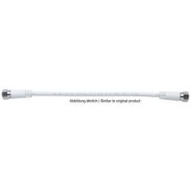 AXING F-Patch-Kabel 0,30m ws MAK 30-80 axiale Stecker 2fach geschirmt Vodafone