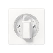 JG Abdeckung f. Drehschalter A1541WW weiss