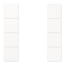 JG Tastensatz komplett 4fach LS504TSAWW weiss